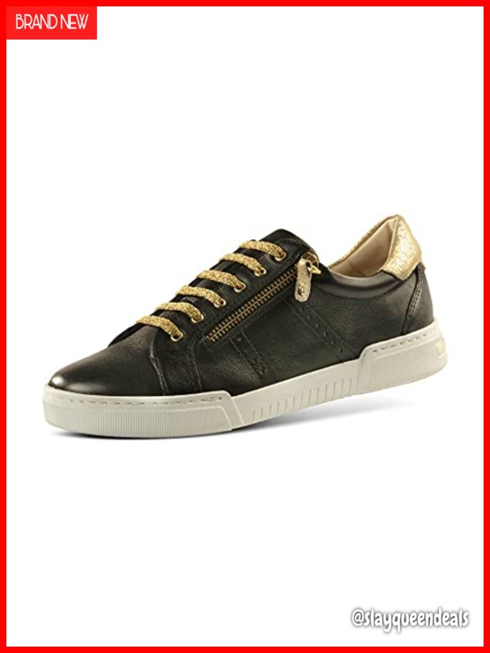 Genuine Leather Women's Fashion Sneakers Comfortable Cushioned Casual Travel